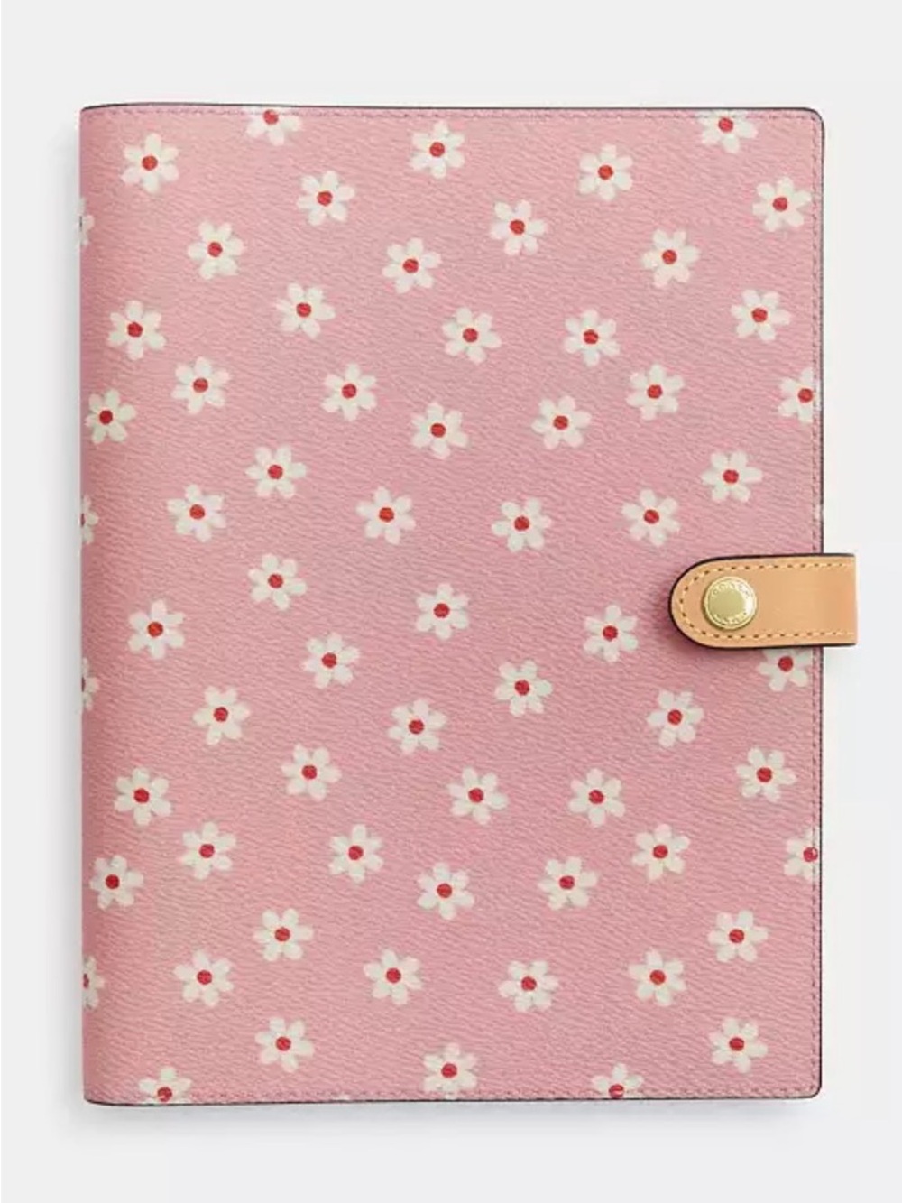 Coach Floral Print Notebook